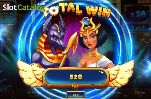 Скрин8. Cleo's Book слот