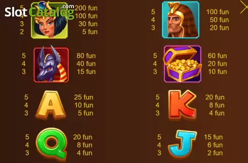 Скрин9. Cleo's Book слот