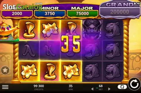 Скрин4. 4 Secrets of Aladdin слот