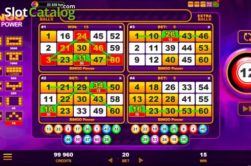 Скрин3. Bingo Power слот