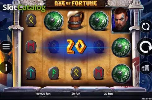 Скрин3. Axe of Fortune слот