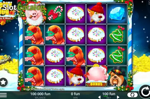 Скрин2. Merry Hog слот