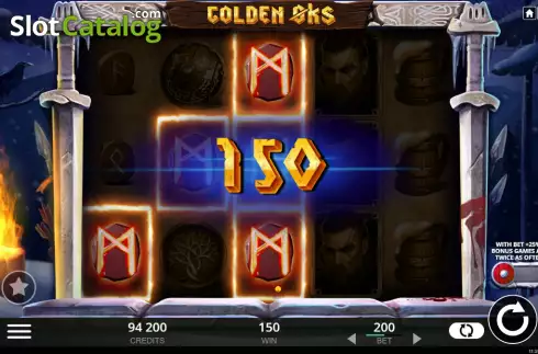 Скрин3. Golden Axe слот