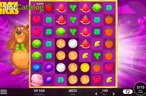 Скрин3. Bear's Tricks слот