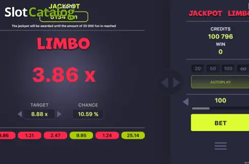 Скрин2. Jackpot Limbo слот
