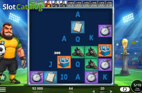 Скрин3. Penalty Blast слот