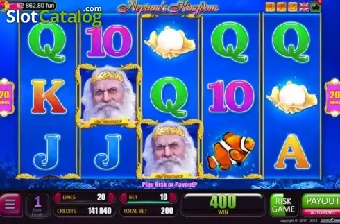 Скрин3. Neptunes Kingdom (Belatra Games) слот