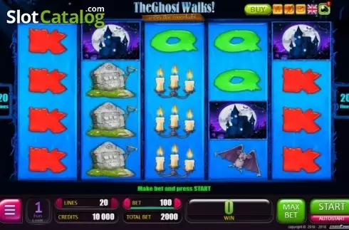 Скрин2. The Ghost Walks слот