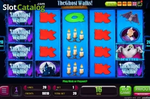 Скрин3. The Ghost Walks слот