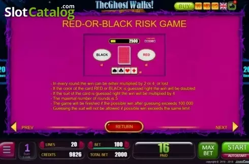 Скрин9. The Ghost Walks слот