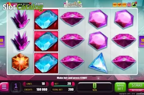 Скрин2. Jewels (Belatra Games) слот