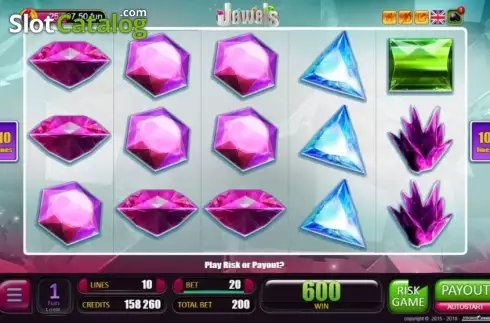 Скрин3. Jewels (Belatra Games) слот