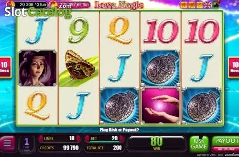 Скрин3. Love Magic слот