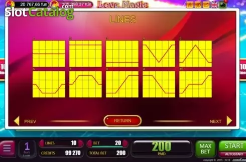 Скрин6. Love Magic слот