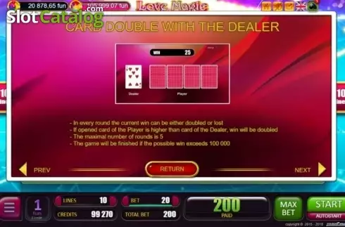 Скрин9. Love Magic слот