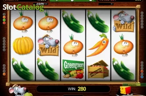 Скрин2. Green Grocery слот