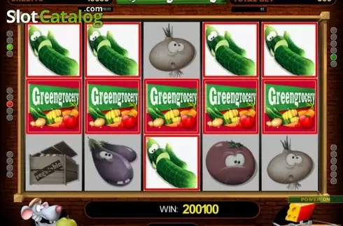 Скрин3. Green Grocery слот