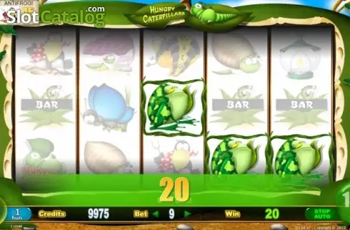 Скрин3. Hungry Caterpillars слот