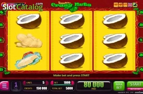 Скрин3. Double Crazy Nuts слот