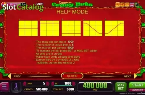 Скрин6. Double Crazy Nuts слот