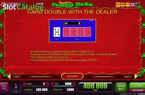 Скрин8. Double Crazy Nuts слот