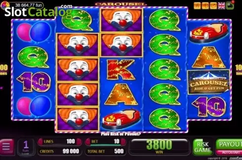 Скрин3. Carousel (Belatra Games) слот