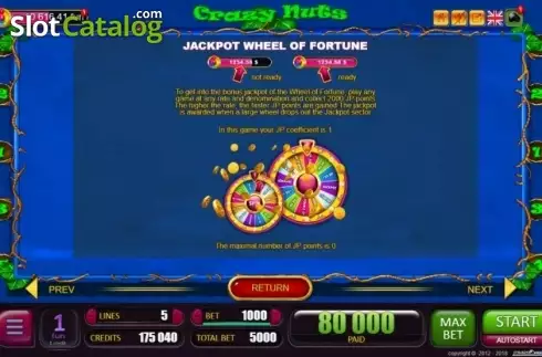 Скрин9. Crazy Nuts слот
