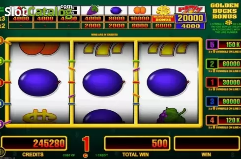 Скрин4. Golden Bucks слот