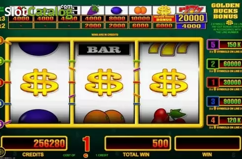 Скрин5. Golden Bucks слот