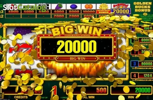 Скрин8. Golden Bucks слот