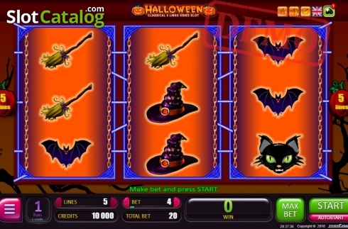 Скрин2. Halloween (Belatra Games) слот