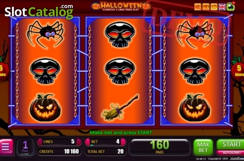 Скрин3. Halloween (Belatra Games) слот