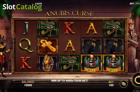 Скрин2. Anubis Curse слот