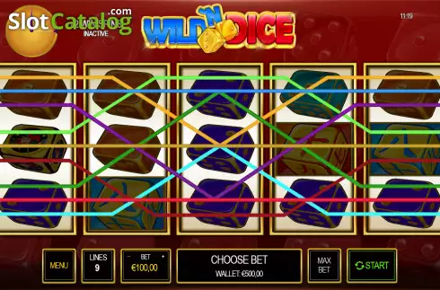 Скрин2. Wild'n Dice слот