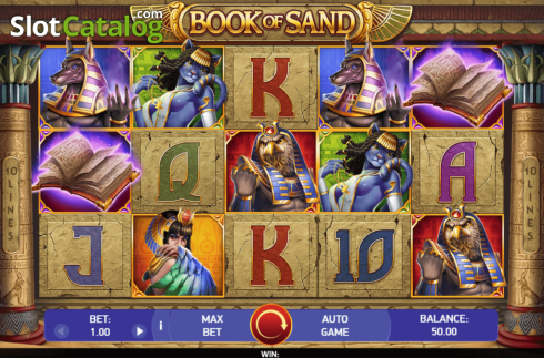 Скрин2. Book of Sand слот