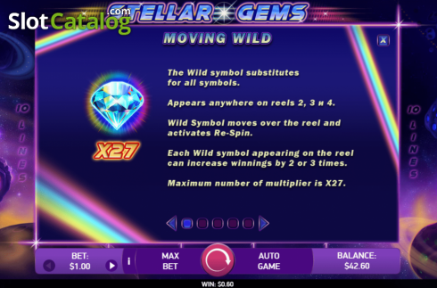 Скрин5. Stellar Gems слот