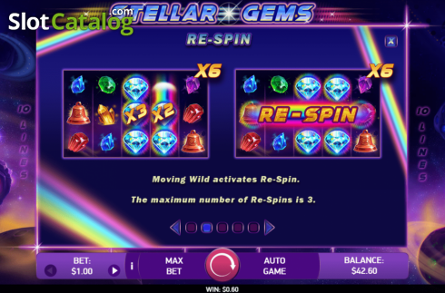 Скрин6. Stellar Gems слот