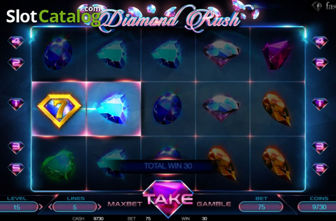 Скрин4. Diamond Rush (BetConstruct) слот