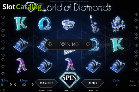 Скрин6. World of Diamonds слот