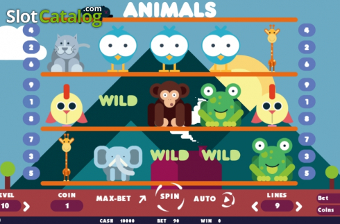 Скрин2. Animals слот