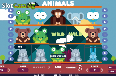 Скрин3. Animals слот