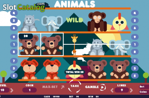 Скрин5. Animals слот