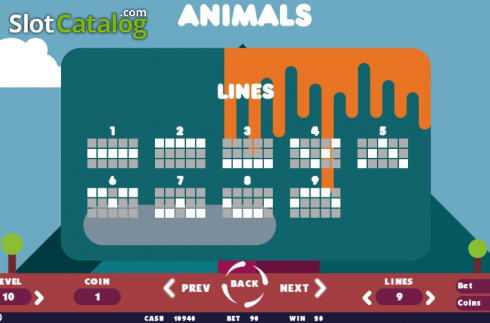 Скрин8. Animals слот