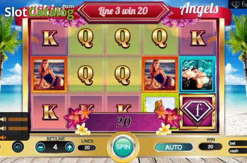 Скрин4. Bikini Angels слот
