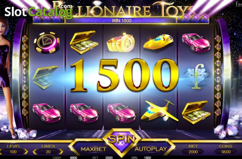 Скрин3. Billionaire Toys слот