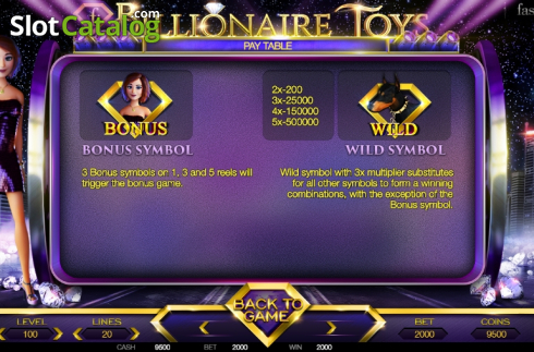 Скрин5. Billionaire Toys слот