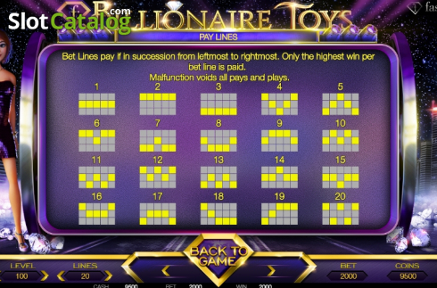 Скрин8. Billionaire Toys слот