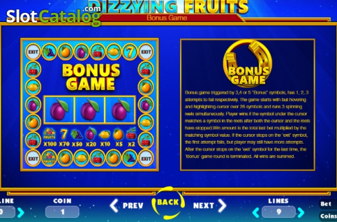 Скрин8. Dizzying Fruits слот