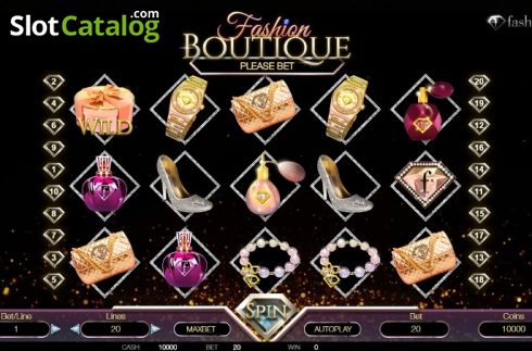 Скрин2. Fashion Boutique слот
