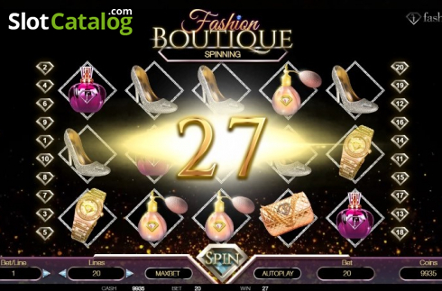 Скрин4. Fashion Boutique слот